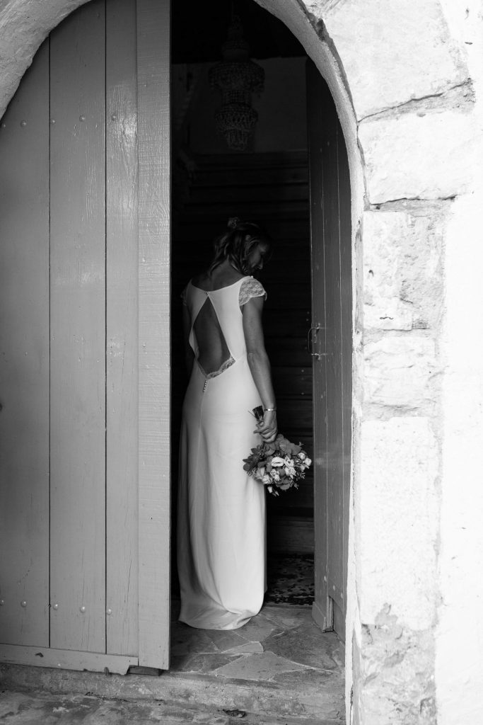 photo mariée gîte le loustaou Saubrigues