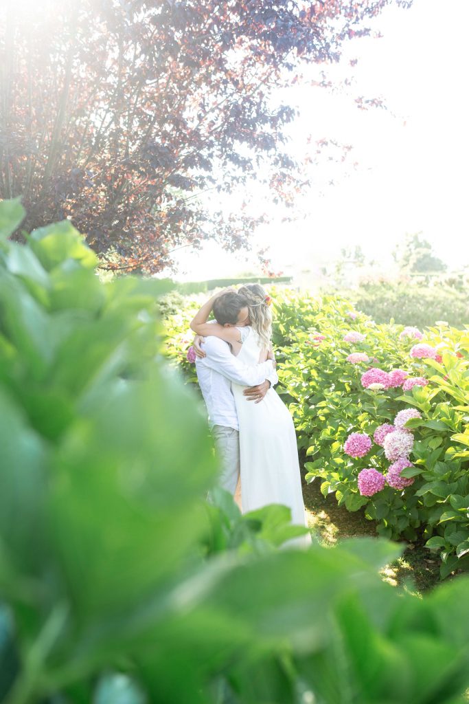 reportage photo mariage couple à Saubrigues