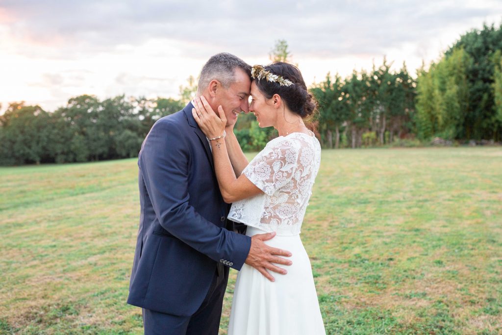 Séance photo Couple Mariage Château du Prada Saint Lon les Mines
