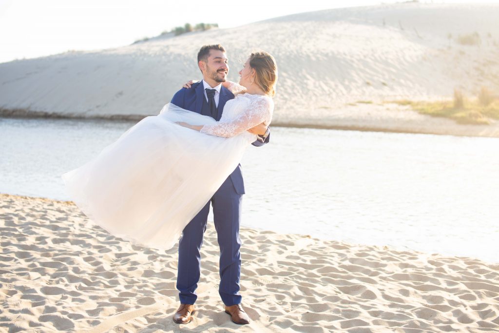 séance photo couple mariage Moliets et Maas