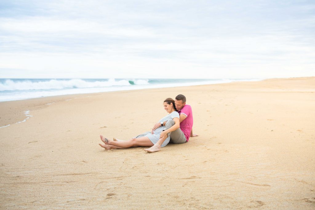 photographe grossesse saint jean de luz