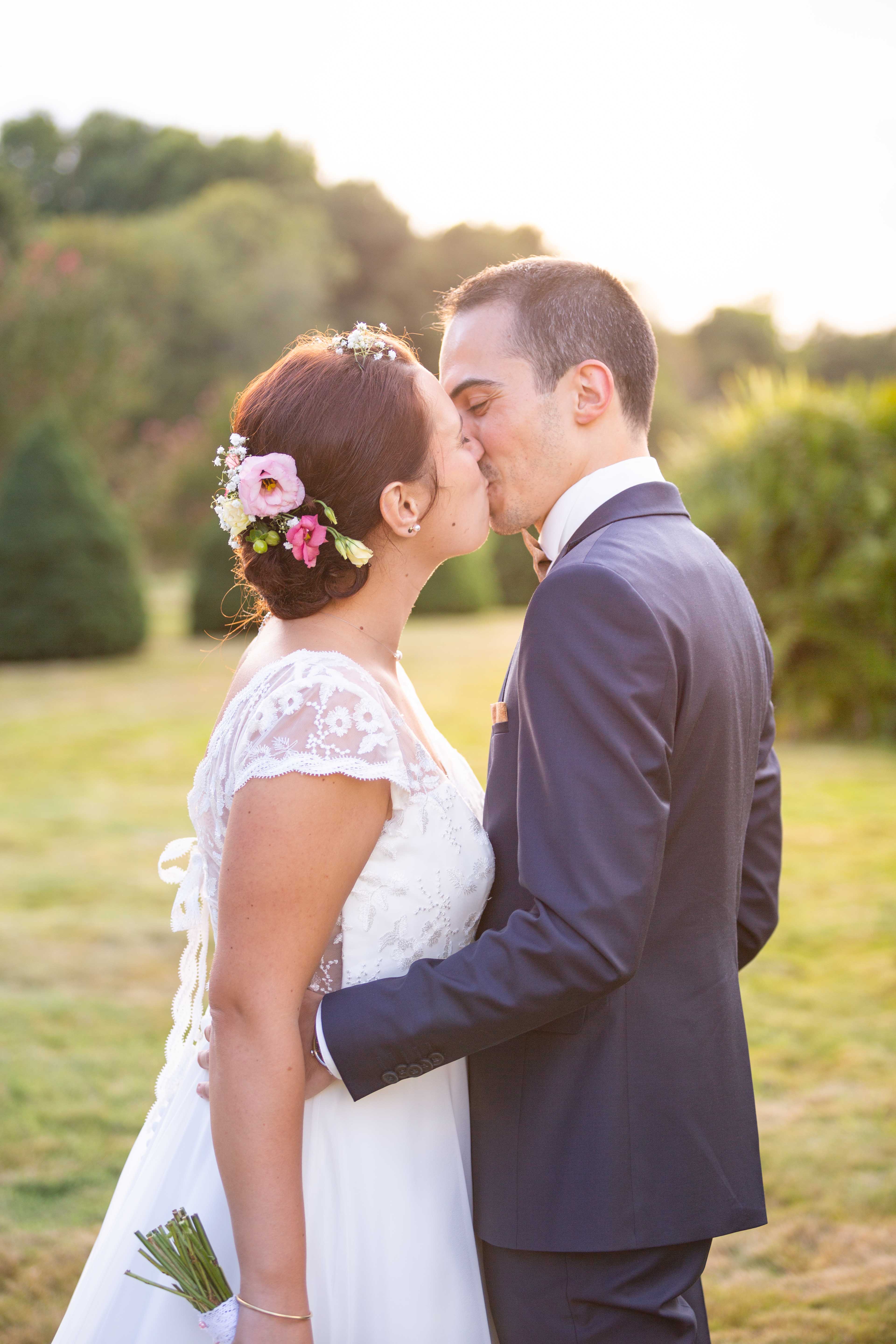 Photographe Mariage Loire Atlantique 44 seance photo couple au coucher du soleil