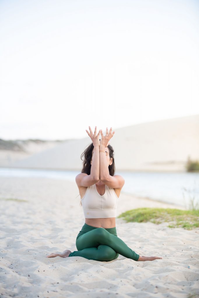 Photographe Yoga Mimizan Laurie Perier Photographie