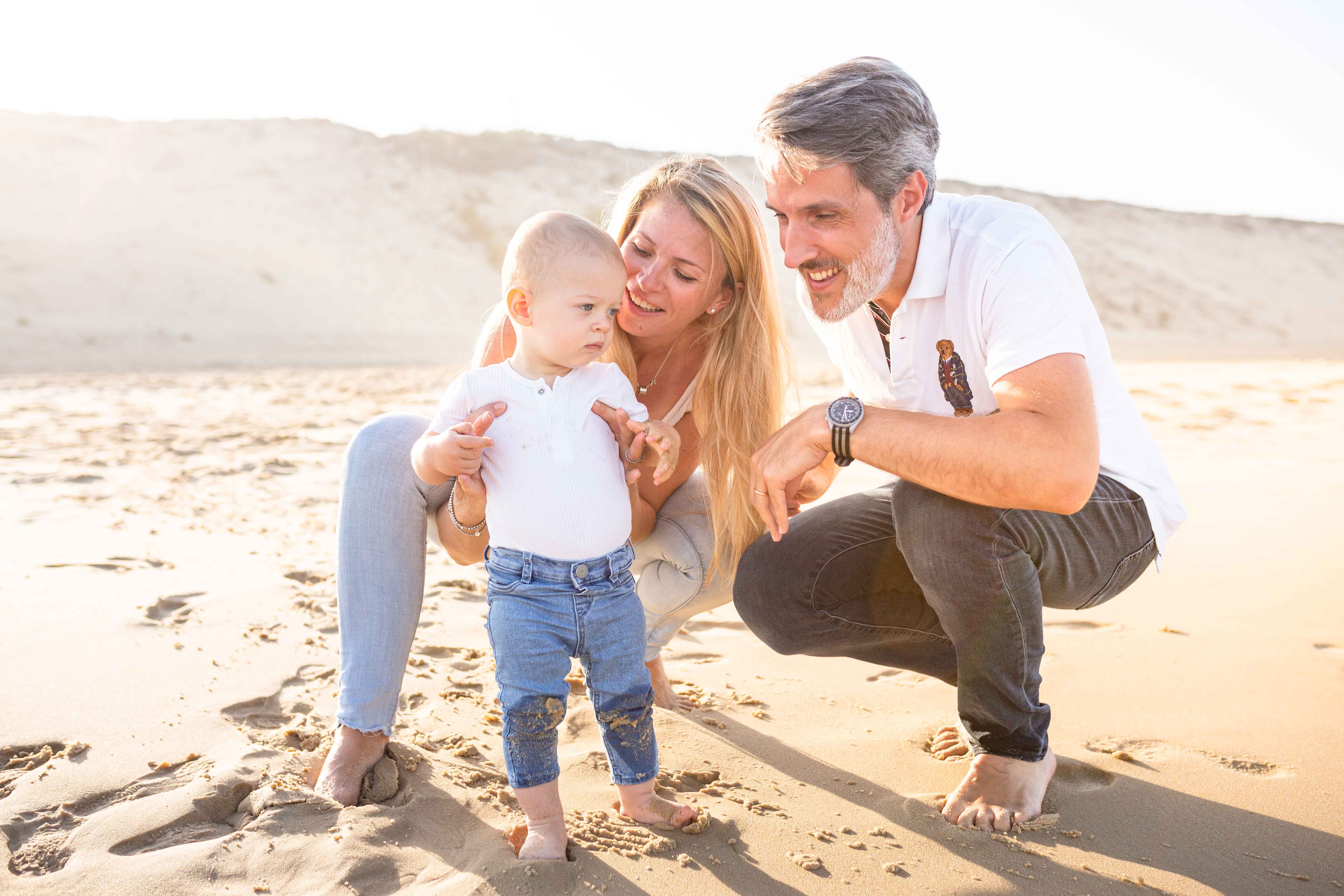 photographe famille landes séance photo famille à Biscarrosse