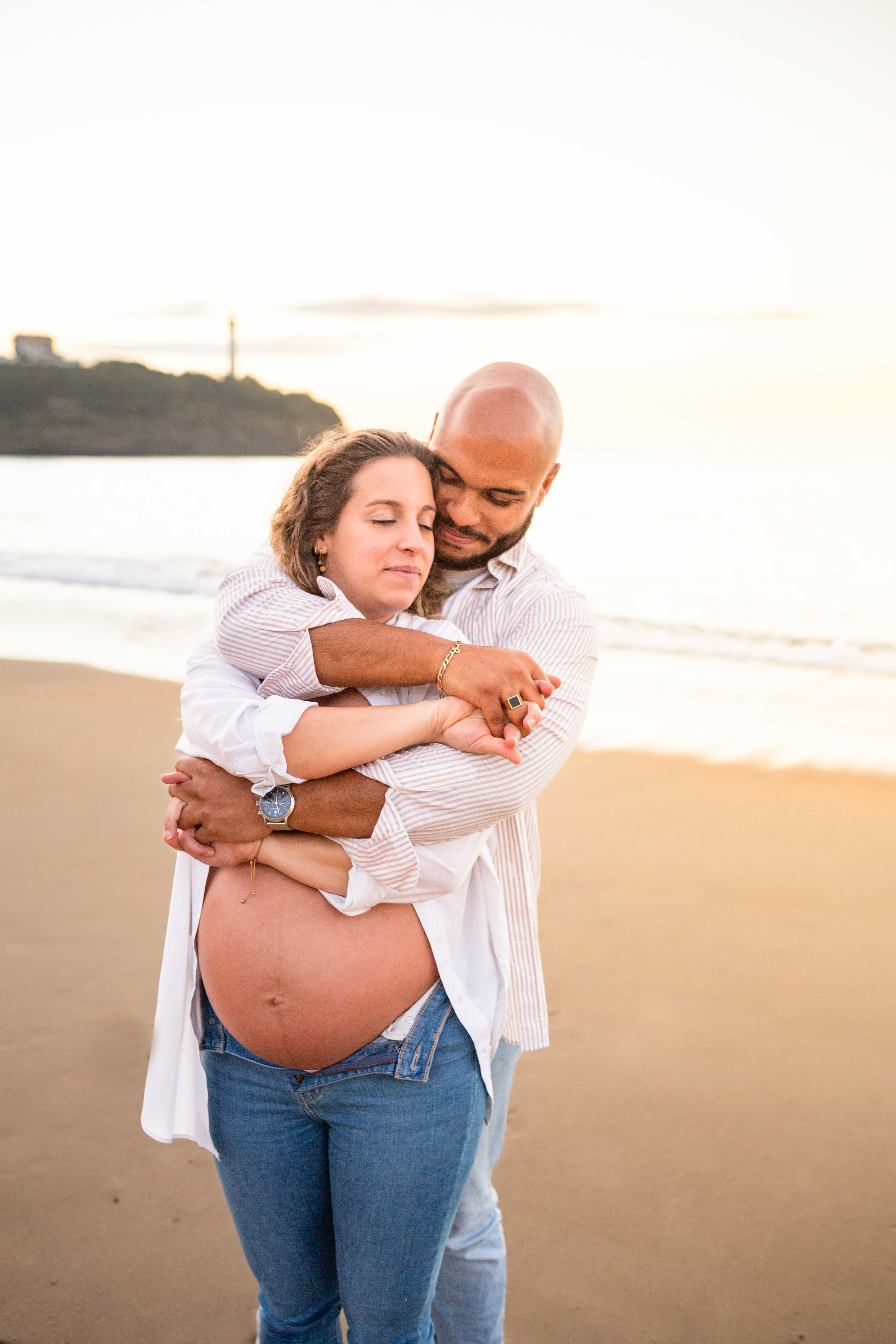 photographe grossesse Loire atlantique photos de grossesse au Croisic