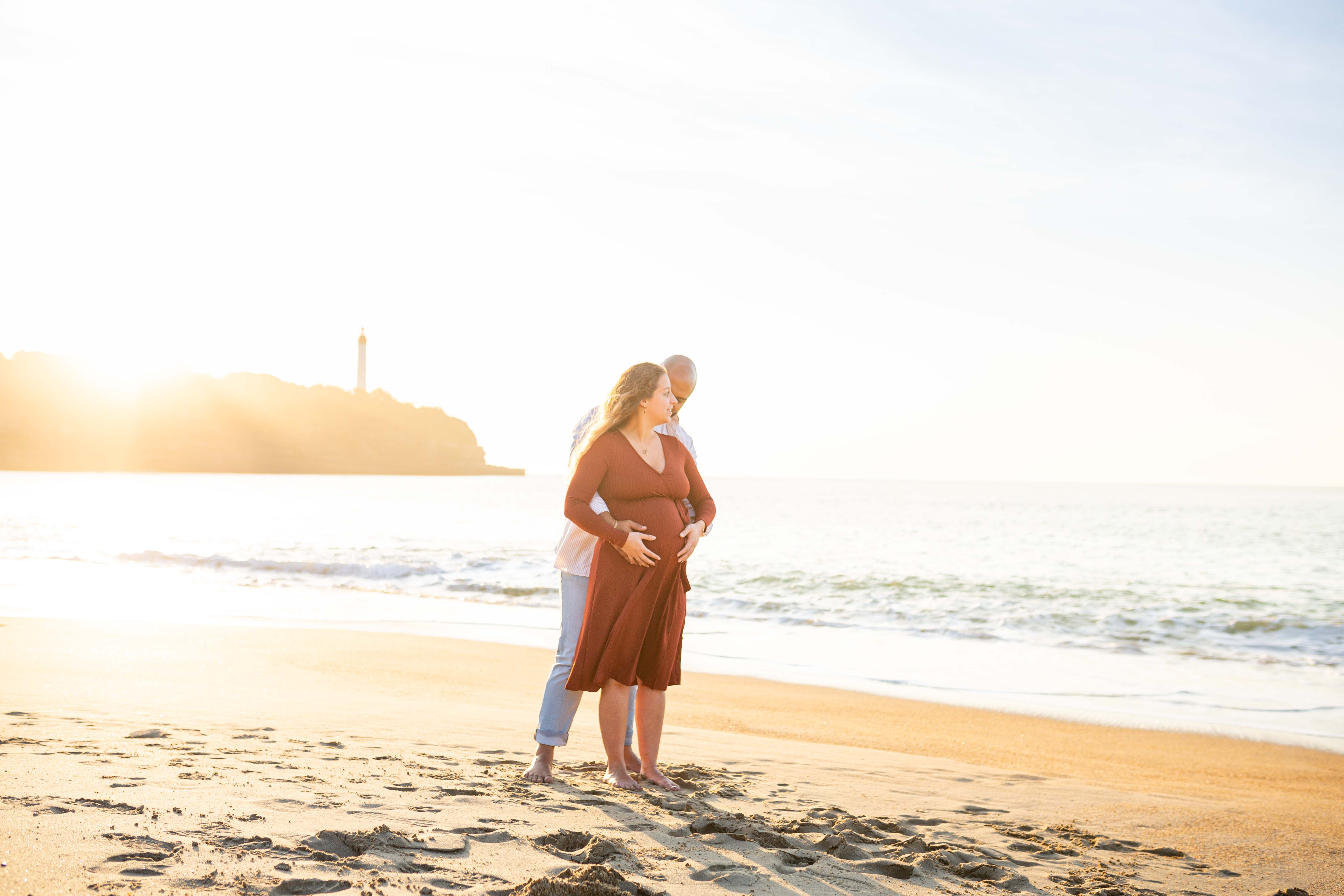 photographe grossesse pays basque séance photo grossesse anglet