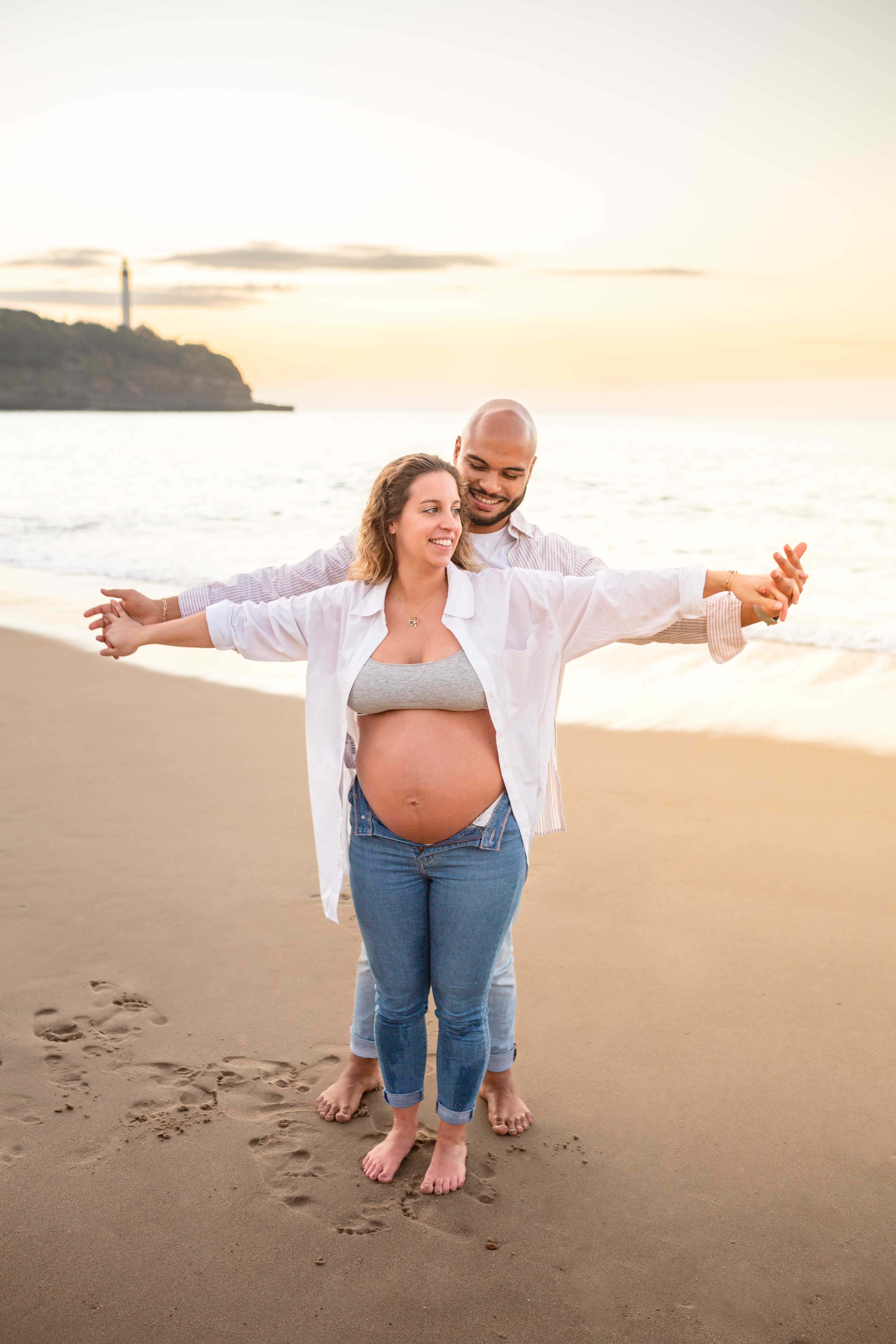 seance photo grossesse anglet pays basque