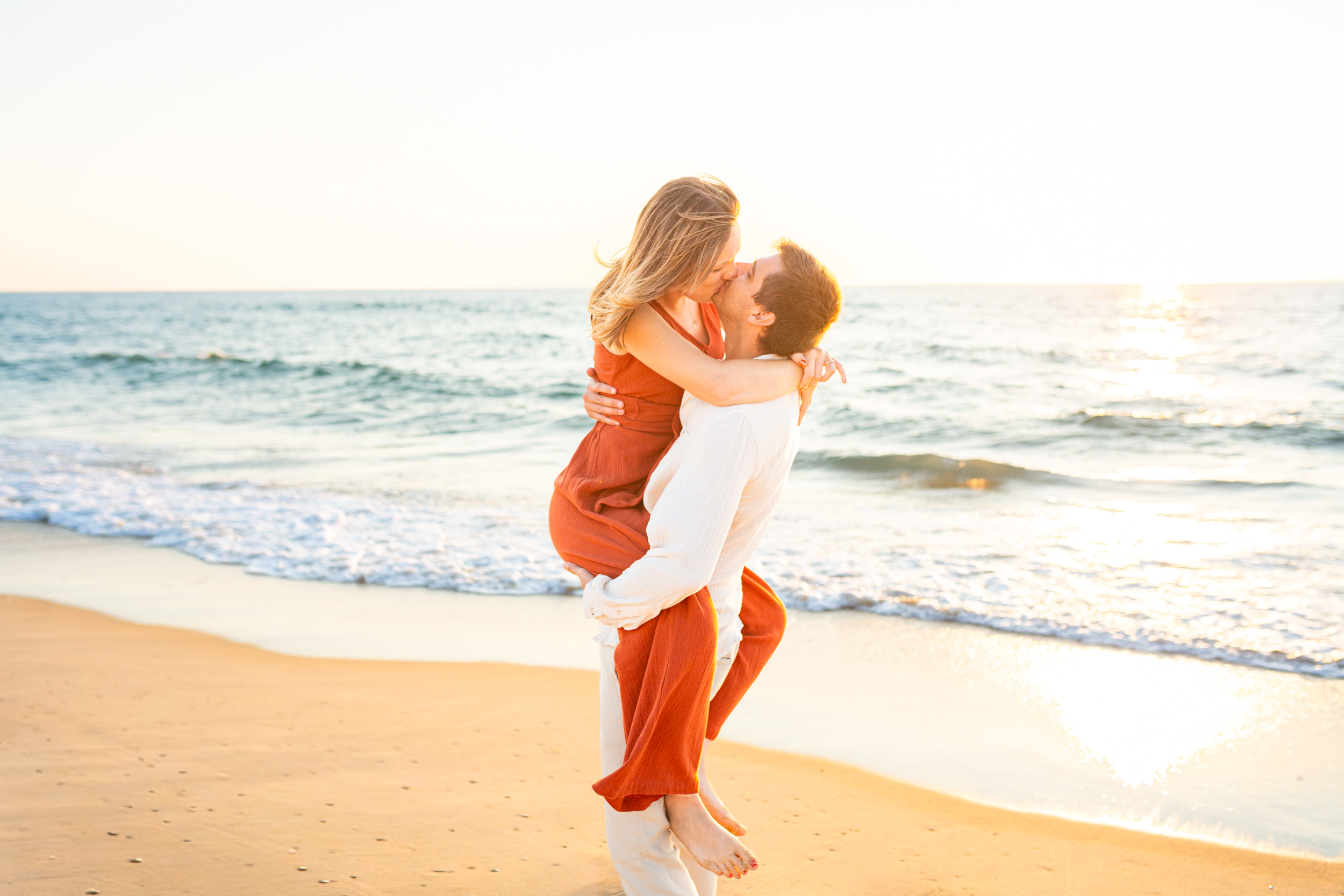 séance photo couple à contis les bains dans les landes, photographe couple landes