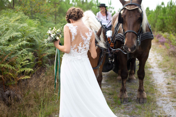 Séance photo couple mariage à Beaussiet
