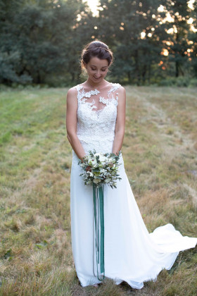Mariage champêtre et bohème dans les Landes à Bougue