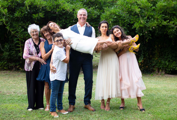 Photo de groupe Mariage à Roquefort dans les Landes