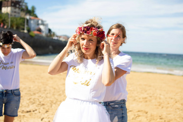 Reportage photo Team Bride d'Elise à Saint Sébastien en Espagne