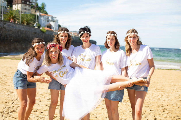 Séance photo Team Bride d'Elise à Saint Sébastien en Espagne