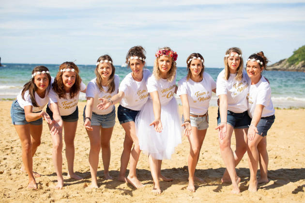 Séance photo Team Bride d'Elise à Saint Sébastien en Espagne