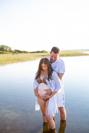 Photographe grossesse Biscarrosse Landes séance photo grossesse Biscarrosse Landes Laurie Perier Photographie