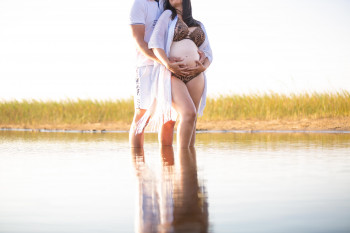 Photographe grossesse Biscarrosse Landes séance photo grossesse Biscarrosse Landes Laurie Perier Photographie
