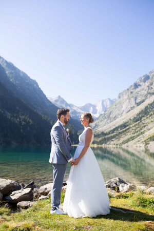 Photographe Mariage Lac de Gaube Cauterets Séance Après Mariage Lac de Gaube Laurie Perier Photographie