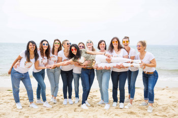 photographe evjf dune du pilat arcachon Laurie Perier Photographie