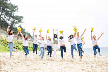 photographe evjf dune du pilat arcachon Laurie Perier Photographie